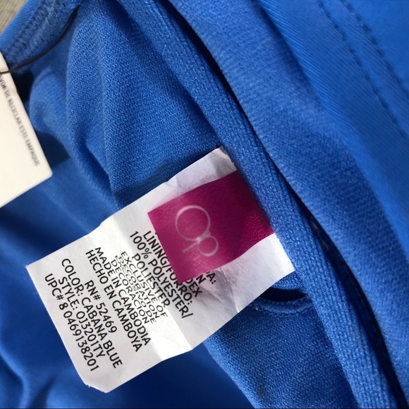 OP Bandeau String Back Swim Suit Top - Picture 4 of 6